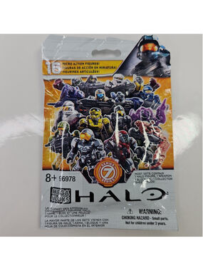 SEALED Mega Bloks HALO Series 7 Mystery Pack Mini Figure 96978 NEW